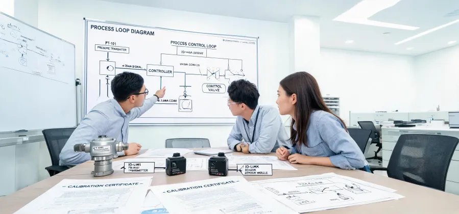 Instrumentation planning room with process loop drawings
